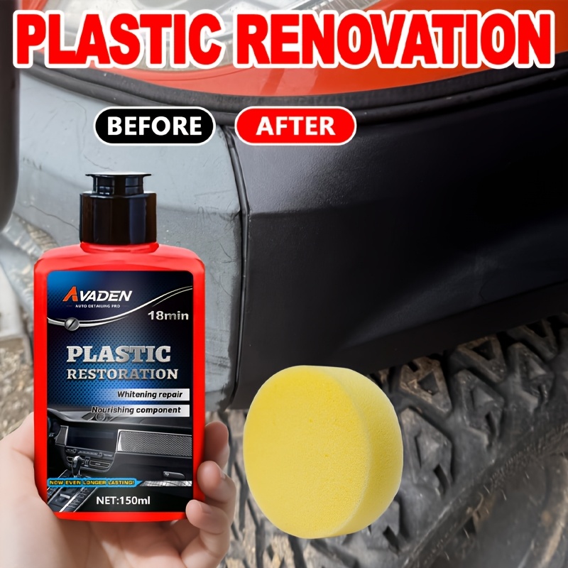 Trim Restorer Plastic - Penghilang Noda pada Aksen Hitam –