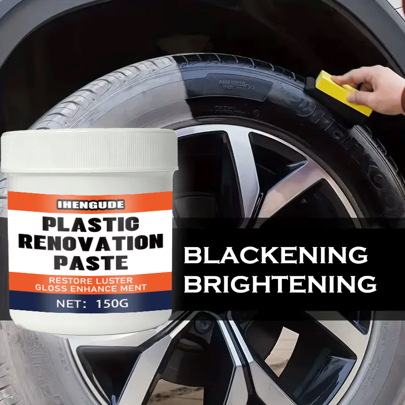 Pemoles Plastik Mobil, Krim Pe - Trim Restorer Plastic ulasan dan harga