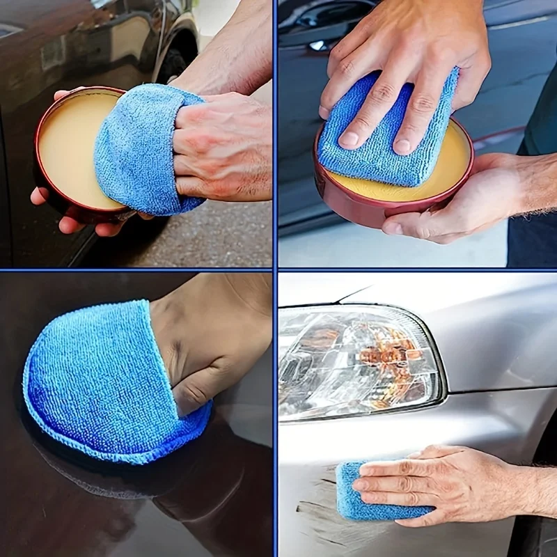 8 Buah Kit Bantalan Aplikator  - Wax Applicator Pad ulasan dan harga