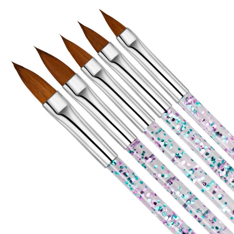 5 Buah Set Kuas Seni Kuku Gel  - Detailing Brush Set ulasan dan harga