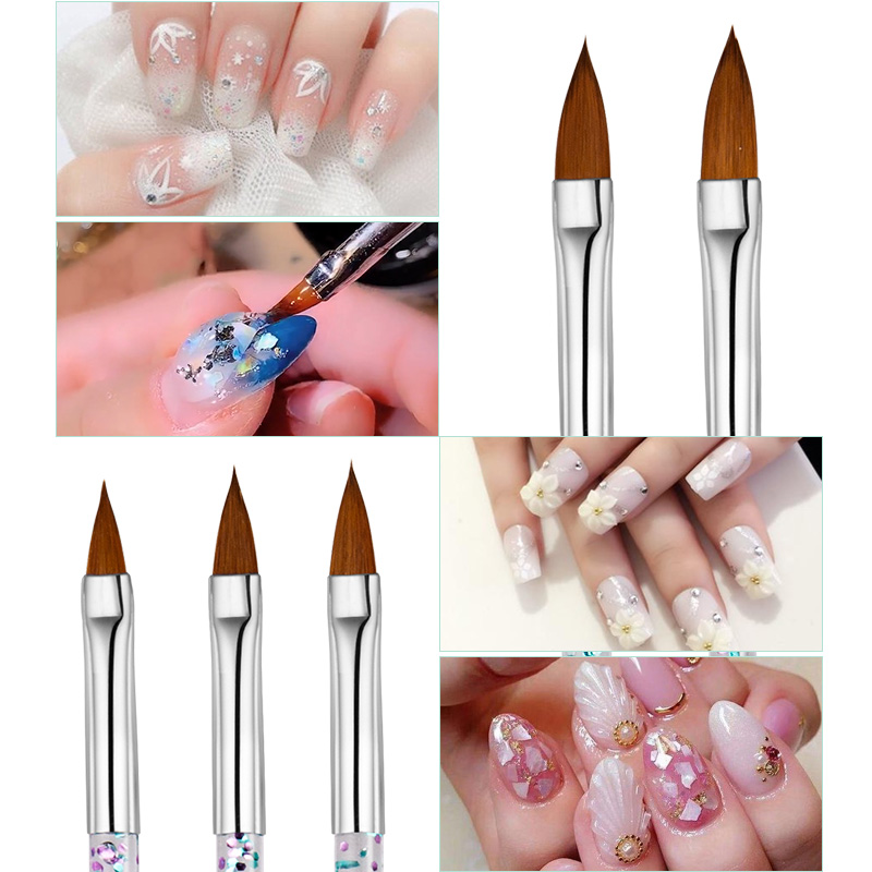 5 Buah Set Kuas Seni Kuku Gel  - Detailing Brush Set ulasan dan harga